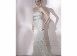 Luxury Satin Wedding Dresses White