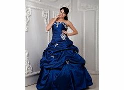 Luxury Strapless Prom Dresses Prom Party Royal