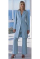 2-piece crepe suit