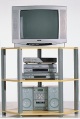 3-tier corner shelf unit