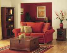 4-drawer low bookcase