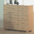 5-plus-5-drawer chest