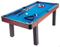 6ft pool table with table tennis top and desk top