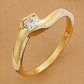 LXDirect 9-carat gold special edition diamond ring