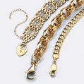 LXDirect 9-carat solid gold bracelets