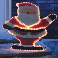 90cm outdoor santa rope light