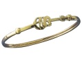 9ct gold elvis bangle