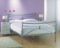 atlanta 4ft 6ins bedstead with optional mattresses