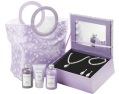 LXDirect bag and bath set with jewellery box