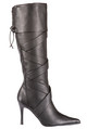 LXDirect basque cross strap high-leg boot
