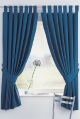 LXDirect budget plain-dyed tab-top curtains