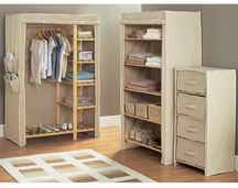 canvas single wardrobe