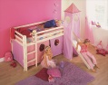 LXDirect castle mid-sleeper with mattress