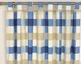LXDirect checkers tab top curtains