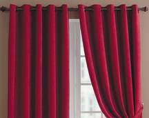 LXDirect chunky chenille pleated curtains