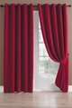 LXDirect chunky chenille ring-top curtains
