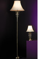 LXDirect crystal drop table and floor lamp