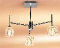 cubox 3-light semi-flush fitting
