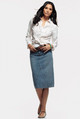 LXDirect denim skirt
