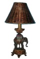 elephant table lamp with shade