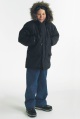 LXDirect faux fur-trimmed hooded parka jacket
