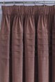faux silk pleated pintuck curtains