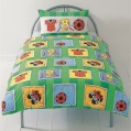 LXDirect football squares duvet cover set