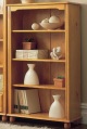 four-shelf bookcase