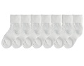 LXDirect girls pack of seven ankle stitch-detail socks