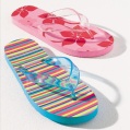 girls pack of two flip-flops