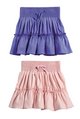LXDirect girls pack of two jersey skirts