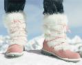 LXDirect igloo fur-trim calf boots