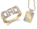 LXDirect mens diamond-set jewellery