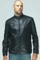 LXDirect mens leather biker-style jacket
