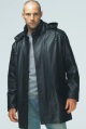 LXDirect mens long leather parka