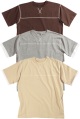 LXDirect mens pack of three double layer T-shirts