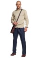 LXDirect mens pleat-front chino trousers