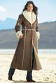 LXDirect mock sheepskin coat