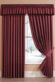 LXDirect moire thermal-backed pleated curtains
