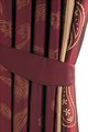 Morocco curtains with tie-backs