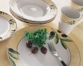 napoli mediterranean-style 16-piece dinner set