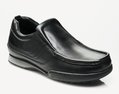 LXDirect notch stitch detail slip-on shoes