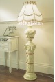 LXDirect ornate table lamp and column base