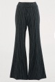 pinstripe stretch trousers