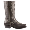 ranch calf length studded boot