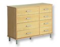 LXDirect rimini four-plus-four-drawer chest
