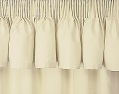 LXDirect satin plain dyed straight unfrilled valance