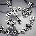 silver goth jewellery