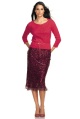 skirt with sequins