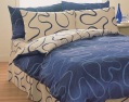 LXDirect sonic duvet cover and pillow case set